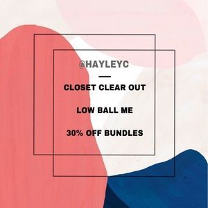 30% OFF ALL BUNDLES OF 2 ITEMS OR MORE